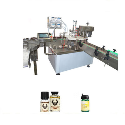 China Máquina de enchimento do óleo essencial da bebida/produto químico com visualização ótica de tela táctil da cor fornecedor