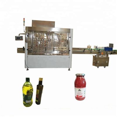 China O PLC controla o engarrafamento do ANIMAL DE ESTIMAÇÃO e a máquina tampando para a pasta de tomate/molho picante fornecedor