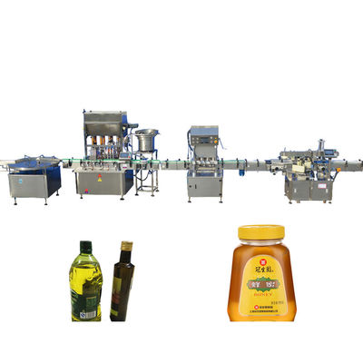 China 10-40 máquina de enchimento do mel das garrafas por minuto, máquina de enchimento do óleo comestível de motor de piso fornecedor