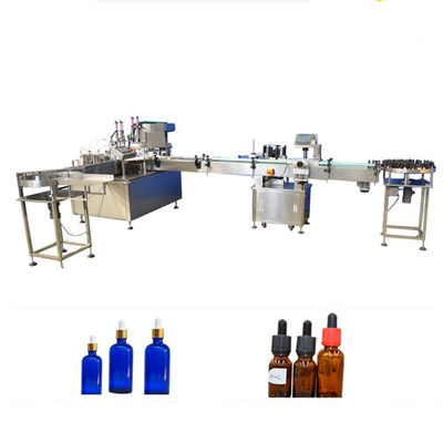 China O PLC controla a máquina de engarrafamento do óleo essencial para a garrafa plástica ou de vidro fornecedor