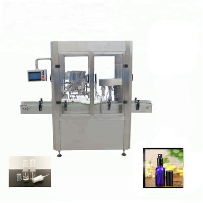 China Máquina de engarrafamento de alumínio do pulverizador do tubo de ensaio, máquina de enchimento tampando do iogurte do parafuso fornecedor