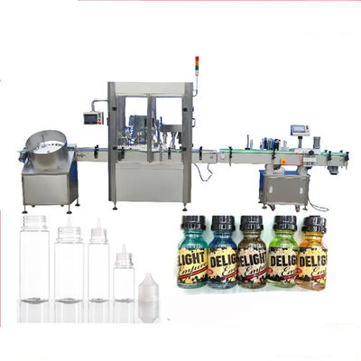 China Máquina de engarrafamento do conta-gotas do servo motor, máquina tampando do perfume do controle do tela táctil fornecedor